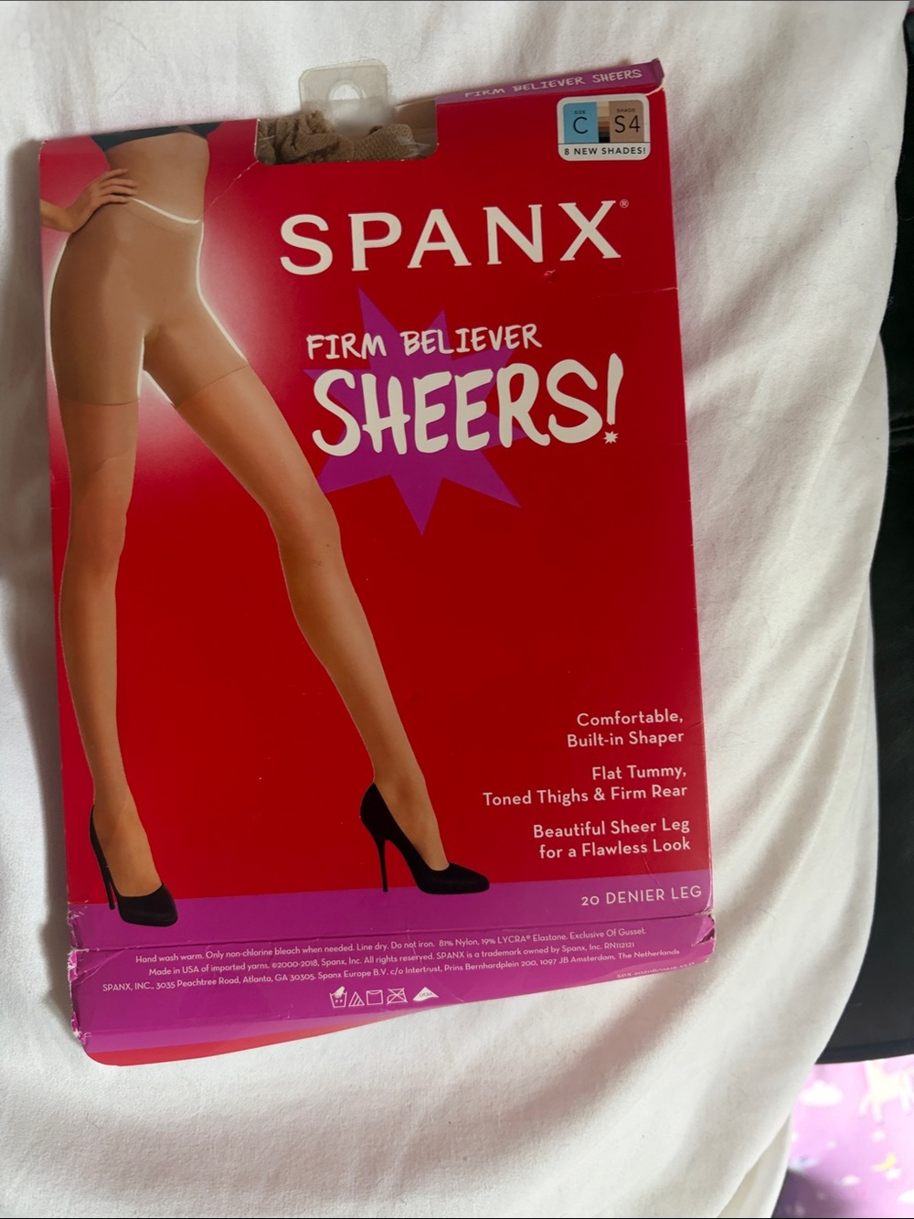 SPANX Firm Believer Sheers Pantyhose in Nude/Beige